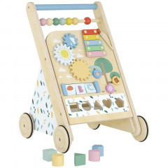 Dětské chodítko s nastavitelnou rychlostí | přírodní č.2