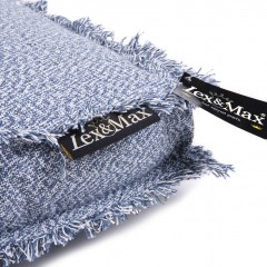 Luxusní potah na pelíšek pro psa Lex & Max Only 90 x 65 cm | modrý č.2