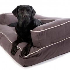 Luxusní potah na pohovku pro psa Lex & Max Classic 100 x 70 x 35 cm | šedý č.2