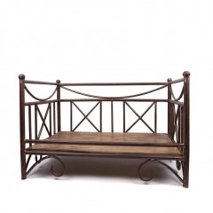 Luxusní pohovka pro psa Lex & Max Romantic 90 x 65 cm | retro styl rez