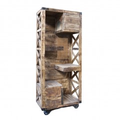 Luxusní škrabadlo pro kočky Lex & Max Industrial 225 x 95 x 50 cm | retro styl