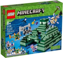LEGO Minecraft 21136 Památník v oceánu č.1