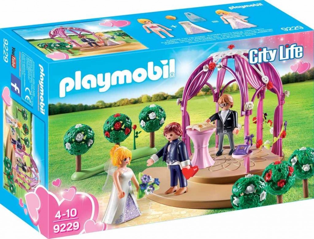 Playmobil Playmobil 9229 Svatební altánek s nevěstou a ženichem