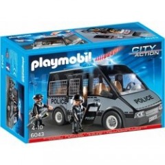 Playmobil 6043 Policejní auto se světlem a zvukem č.1