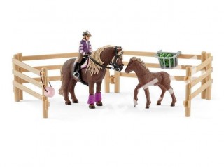 Schleich 42363 Jezdec s islandskými poníky a příslušenstvím č.1