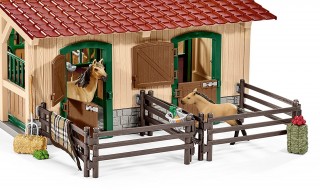 Schleich 42195 Stáj s koňmi a příslušenstvím č.3