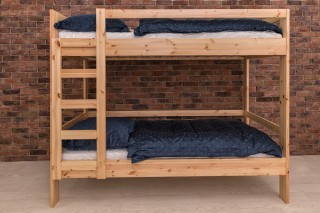 Patrová postel palanda Pasadena z masivního borovicového dřeva | Made in Czech