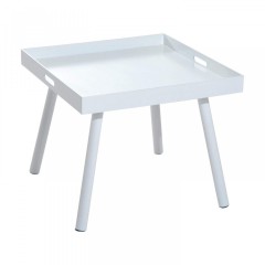 Konferenční stolek 60 x 60 x 50 cm | bílý č.1