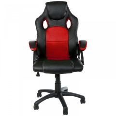 Kancelářská židle Racing design | červeno-černá č.1