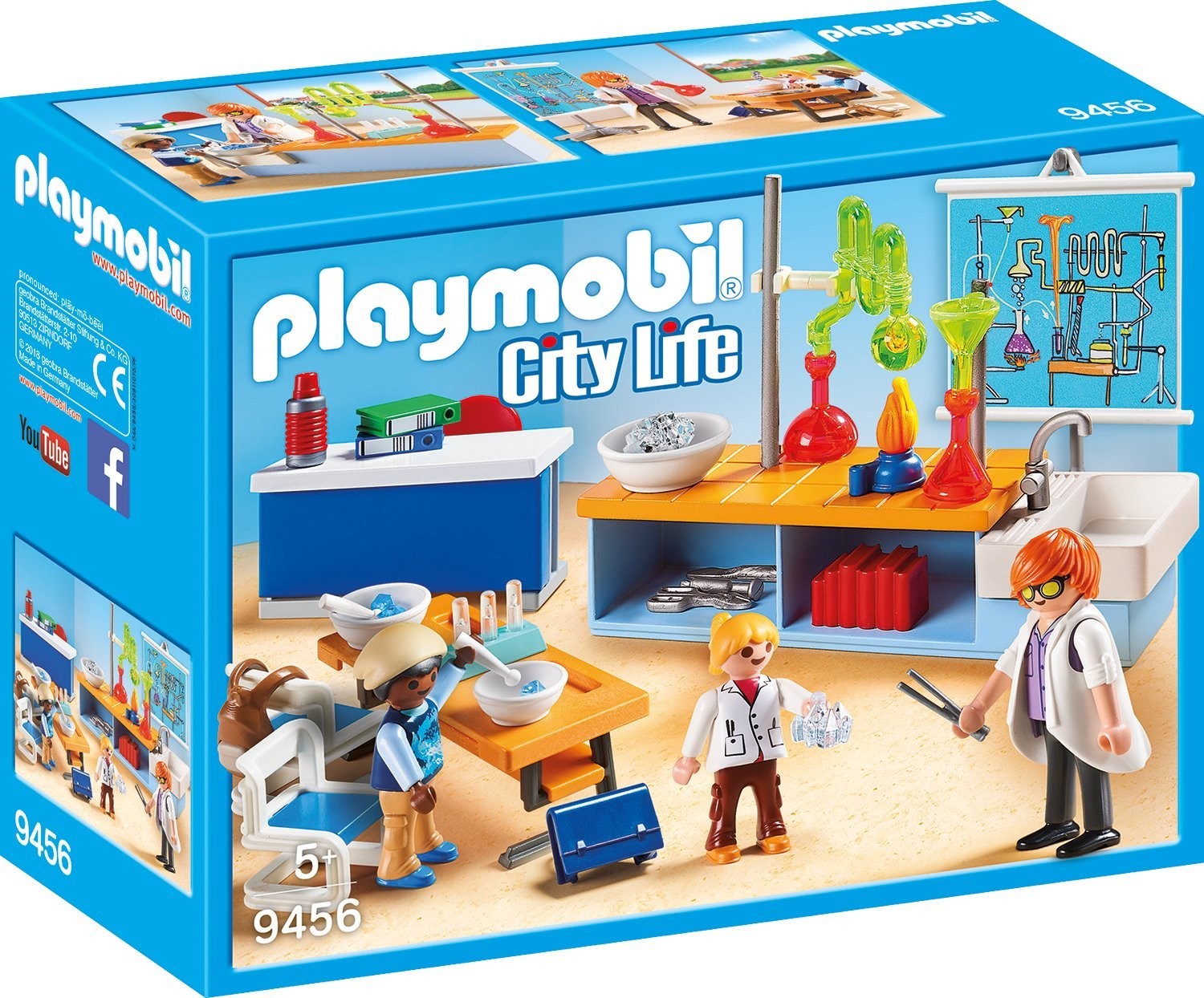 Playmobil Playmobil 9456 Učebna chemie