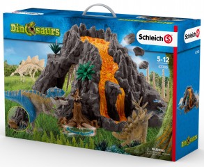 Schleich 42305 Velká sopka s dinosaurem č.2