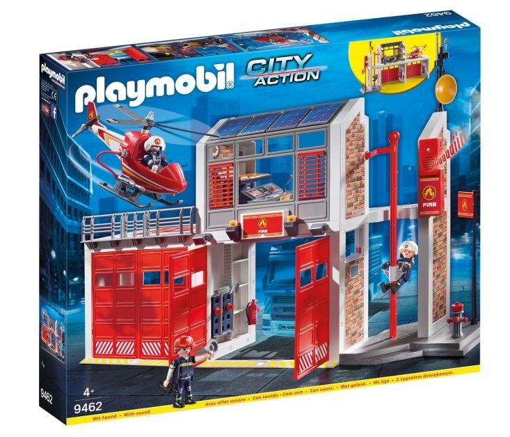 Levně Playmobil Playmobil 9462 Velká požární stanice