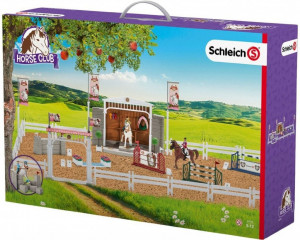 Schleich 42338 Velké parkurové závodiště s koňmi č.3