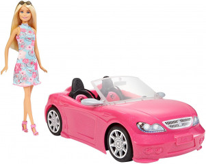 Mattel Barbie Auto + panenka č.1