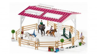 Schleich 72121 Mobilní veterinární klinika v jezdecké škole č.2