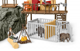 Schleich 42350 Výzkumná stanice v krokodýlí džungli č.2