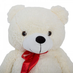 Velký plyšový medvěd Josie 90 cm | bílý č.2
