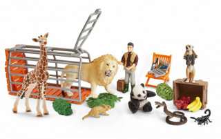 Schleich 97702 Adventní kalendář Divoká zvířata č.2