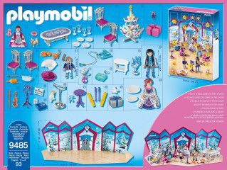 Adventní kalendář Playmobil 9485 Křišťálový palác č.3