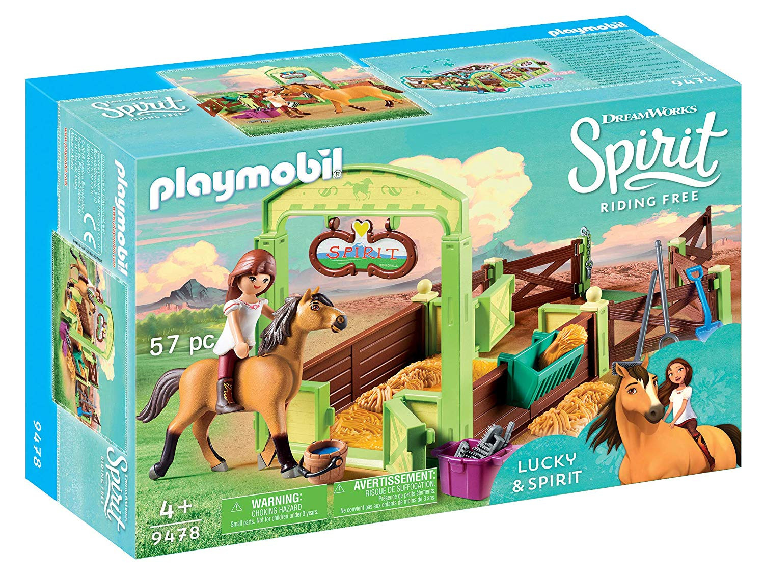 Playmobil Playmobil 9478 Koňský box "Lucky & Spirit
