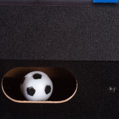 Mini stolní fotbal fotbálek 51x31x8 cm | černý č.3