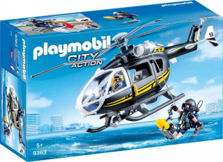 Playmobil 9363 Vrtulník speciální zásahové jednotky č.1