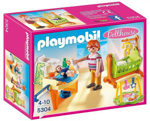 Playmobil 5304 Dětský pokoj s kolébkou č.1