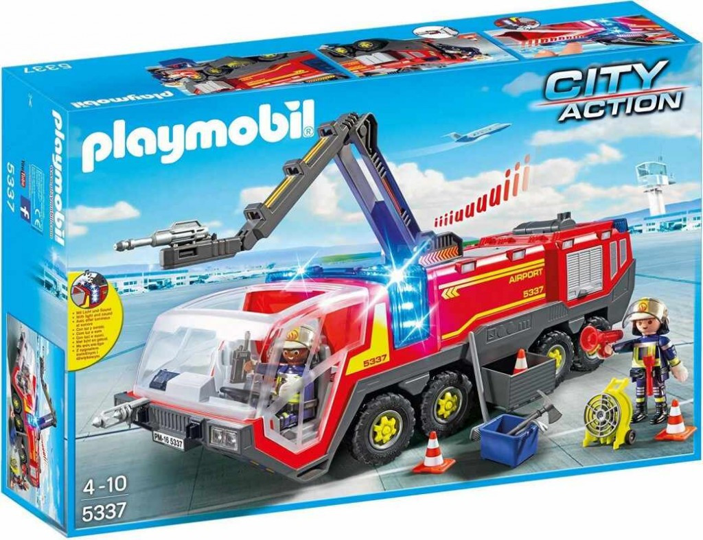 Playmobil Playmobil 5337 Letištní hasičský vůz se sirénou