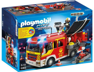 Playmobil 5363 Hasičské auto s vodním dělem č.1