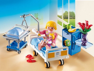 Playmobil 6660 Nemocniční pokoj s dětskou postýlkou č.2