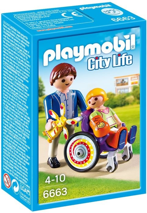 Playmobil Playmobil 6663 Dítě na vozíku