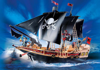 Playmobil 6678 Pirátská bitevní loď č.2
