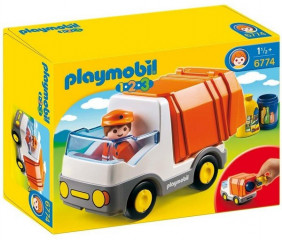 Playmobil 6774 Popelářský vůz (1.2.3) č.1