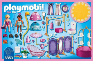 Playmobil 6850 Šatna princezny č.2