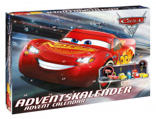 Adventní kalendář Cars 3 Disney Pixar Craze 2018 č.1