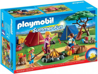 Playmobil 6888 Táborový oheň s LED osvětlením