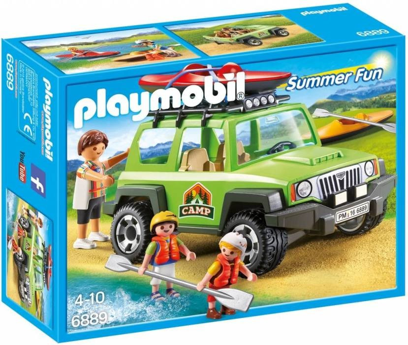 Playmobil Playmobil 6889 SUV 4x4 s kanoí