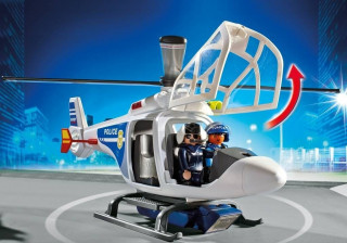 Playmobil 6921 Policejní helikoptéra s LED světlometem č.2
