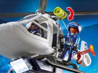 Playmobil 6921 Policejní helikoptéra s LED světlometem č.3