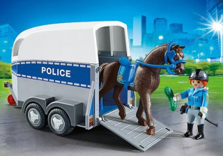 Playmobil 6922 Policejní přívěs pro koně č.3