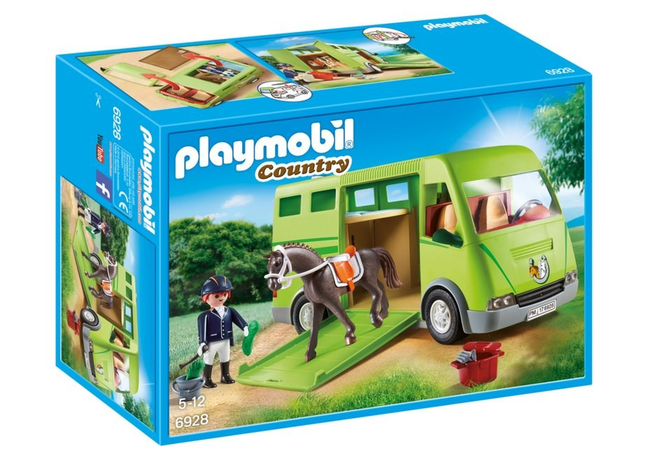 Playmobil Playmobil 6928 Karavan pro převoz koní