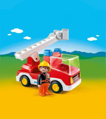 Playmobil 6967 Hasičské auto (1.2.3) č.2