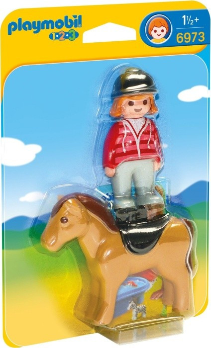 Playmobil Playmobil 6973 Jezdkyně s koníkem (1.2.3)