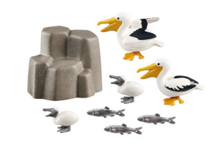 Playmobil 9070 Pelikáni s mláďaty č.2