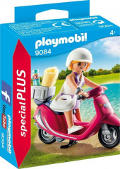 Playmobil 9084 Dívka na skútru