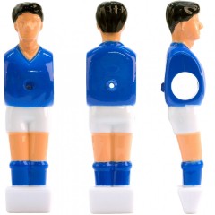 Náhradní hráč pro stolní fotbal fotbálek (na 13 mm tyč) modrý 3 ks č.1