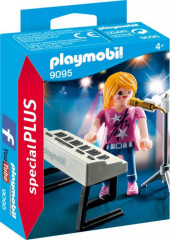 Playmobil 9095 Zpěvačka s klávesami č.1