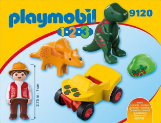 Playmobil 9120 Lovec dinosaurusů na čtyřkolce (1.2.3) č.3