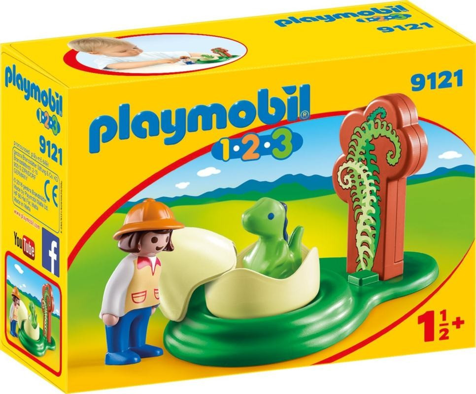Playmobil Playmobil 9121 Dinosauří vejce (1.2.3)