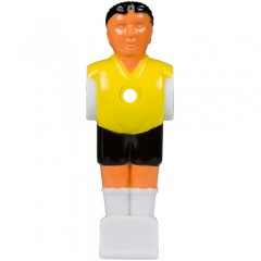 Náhradní hráč pro stolní fotbal fotbálek (na 15,9 mm tyč) žlutý 1 ks č.1